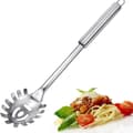 Spaghettisked, spaghettispade, spaghettisked i rostfritt stål, spaghettigaffel,