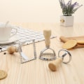 Miniatyrbilde 3 av 7: Deer Square 4-delt Ravioli-stempelsett, Ravioli-kuttestempelsett, KLB