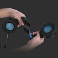 Miniatyrbillede 4 af 5: Gaming Headset Headset med 7.1 Surround Sound Stereo, G58 Hvid
