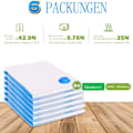 Miniatyrbillede 2 af 7: BoxLegend vakuumposer 10 stk 100x80cm 80x60cm opbevaringsposer rejse KLB