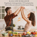Miniatyrbilde 4 av 5: PRUNUS R-818 Retro radio i tre med Bluetooth-høyttaler, bærbar FM VHF