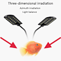 Miniatyrbilde 4 av 8: LED-akvarielys Twins Aquarium Lamp To hoder LED-lys for KLB