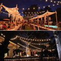Miniatyrbilde 5 av 5: Solcelledrivne lysslynger utendørs 10M 50 LED Globe lysslynger, Vanntett 8 moduser solcelledrevne utelys for hage, terrasse, paviljong, hage, utendørs