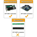 Miniatyrbillede 8 af 8: Kabel Mini SAS 36 pin (SFF-8087) han til 4 SATA 0.5M KLB