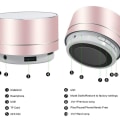 Pikkukuva 3 / 7: Kannettava langaton Bluetooth-kaiutin, erinomainen HD-ääni