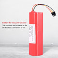 Miniatyrbilde 2 av 8: 5600mAh 14,4V litiumbatteri for Mi Robot Vacuum Cleaner KLB