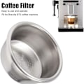 Miniatyrbillede 2 af 6: 54mm Kaffe Filterkurv Rustfrit Stål Enkeltvægsfilter Uden Tryk