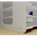 Miniatyrbilde 5 av 5: Papirorganisering for skrivebordet skrivebordsfilholder KLB
