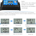 Miniatyrbillede 4 af 6: Solbatteri-controller 12V/24V solpanel-ladningsstyringscontroller Jordforbindelse KLB