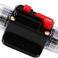 Miniatyrbillede 1 af 5: Bilkredsløbsafbryder Beskyttelse Stereo Afbryder Sikringsholder Inline Reset KLB