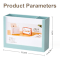 Miniatyrbilde 2 av 5: Skrivebords kalender 2024 Skrivebord arrangør Penneholder 2024 Skriver Stil3 KLB
