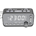 Miniatyrbild 3 av 7: DAB-A1 stor skärm DAB & FM väckarklockradio med dubbla USB
