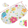 Miniatyrbilde 2 av 5: Frosk Topp-Spring Sklisikker PVC Badematte for Barn, Plast, Flerfarget