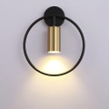 Miniatyrbillede 1 af 4: Indendørs væglampe, LED væglampe i guld til soveværelse, trappe, korridor KLB