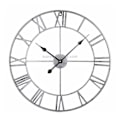 Pikkukuva 2 / 7: 40cm Retro Olohuone Taottu Rauta Pyöreä Roomalainen Hiljainen Koristeellinen Seinäkello (Väri