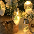 Miniatyrbilde 3 av 6: Juledekorasjon - LED batteridrevet boks for juledag KLB