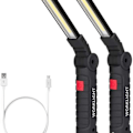 Miniatyrbillede 1 af 5: LED arbejdslys, genopladelig lommelygte, værkstedslys, KLB