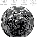Pikkukuva 1 / 7: 3D-matto, liukumaton 3D optinen illuusiomatto,