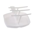 Miniatyrbillede 2 af 8: Mikrobølgeovn Bacon Rack Hanger Køkkengrej Til en sprød KLB