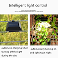 Miniatyrbild 6 av 7: 12 LED solcellsdriven utomhusbelysning med fyrkantig räcke, trappbelysning, sänka