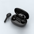Pikkukuva 1 / 8: Bluetooth-kuulokkeet korvaan, Boltune urheilukuulokkeet musta
