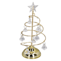 Miniatyrbilde 6 av 8: LED juletrelampe liten krystall jern dekorasjonstre KLB