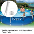 Pikkukuva 3 / 4: Muovisten uima-altaan tiivistysnaulat (12 kpl pakkaus) Intex 10Ft-12Ft:lle, 12 cm