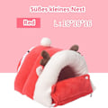 Pikkukuva 2 / 5: Cuddly caves marsun pieneläinsänky hamsteri pehmoinen riippumatto KLB