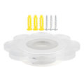 Miniatyrbilde 1 av 8: Blomsterformet LED-vegglampe soverom korridorlys KLB
