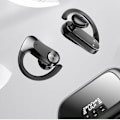 Miniatyrbild 4 av 5: Bluetooth-hörlurar i örat, trådlösa Bluetooth 5.3-hörlurar, LED-display,