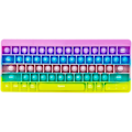 Miniatyrbillede 1 af 5: Pop It Fidget, Tryk Pop Boble Fidget Sensory Regnbue