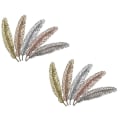 Pikkukuva 2 / 8: Metal Feather Bookmarks Simple Elegant and Thin Feather-shaped Bookmarks KLB