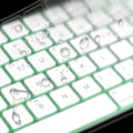 Miniatyrbild 4 av 5: iMac 24 tum tangentbordsöverdrag Skin Touch ID-skydd