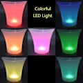 Miniatyrbillede 5 af 8: LED-isspand, 5L stor flaskekøler - champagne-køler - vinkøler - KLB