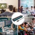 Miniatyrbilde 4 av 7: Multiport USB-splitter, 7-i-1 høyhastighets USB 2.0-hub