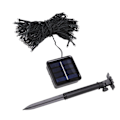 Miniatyrbilde 6 av 8: Solcelledrivne lysslynger dekorative 100 LED 8 moduser IP65 vanntett KLB