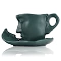Miniatyrbillede 1 af 6: 230 ml kaffekopsæt, kreativ abstrakt kunst, kyssekaffe