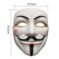 Pikkukuva 5 / 8: Aikuisten naamio Hacker Anonymous V Like Vendetta Valkoinen KLB