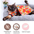 Miniatyrbillede 4 af 6: 2 stk. Bløde hundetæpper til kæledyr, mellemstore, bløde, fluffy katte XL (23,62x16,92) KLB