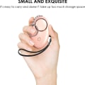 Miniatyrbild 3 av 5: Personligt nödlarm [5 stycken] Skrikande säkerhetslarm 130dB LED