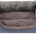 Miniatyrbillede 1 af 3: Hundeseng, vaskbar hundsofa, kæledyr hund katteseng, S: 45 x 35 x 12 cm KLB