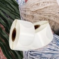 Miniatyrbilde 5 av 5: Gjennomsiktige pakningsforseglinger, runde klistremerker for 1 stk til 2 tommer