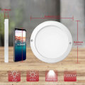 Miniatyrbilde 2 av 5: Taklampe, bevegelsessensor, LED, 18 W, 1200 lm, 4000 K, hvit, 22 cm, 2 moduser, stue