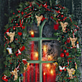 Miniatyrbillede 4 af 5: Juleengel Ornament Mini Engel Sherub Juletræ Dekorationer KLB