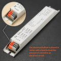 Miniatyrbillede 4 af 5: Elektronisk ballast, T8 lysstofrør ballast 2x36w lysstofrør spænding øjeblikkelig lysstart energibesparende lampe energibesparende lampe KLB