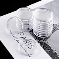 Miniatyrbild 7 av 8: Förvaringsbehållare för silvermynt 40 mm för myntsamlare, 60-pack