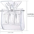 Miniatyrbilde 2 av 3: Biedronningfanger i plast, 5 stk