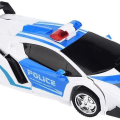 Pikkukuva 6 / 7: Muuntaja 2-in-1 RC-auto, urheiluautojen ajaminen, muuntava robotti KLB