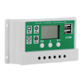 Pikkukuva 1 / 8: 30A 12V 24V LCD aurinkolataussäädin aurinkopaneeli akku KLB