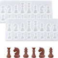 Miniatyrbillede 1 af 5: Kreativ silikone skakform skakform silikoneforme harpiks skakform silikone skakform